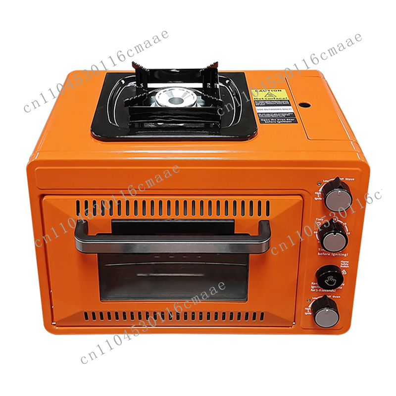 Camping Double Cooking Stove - プロ仕様屋外BBQガスオーブン、コンロ付き家庭用キッチン、ダブルブタンポータブルガスコンロ、キャンプ旅行料理用