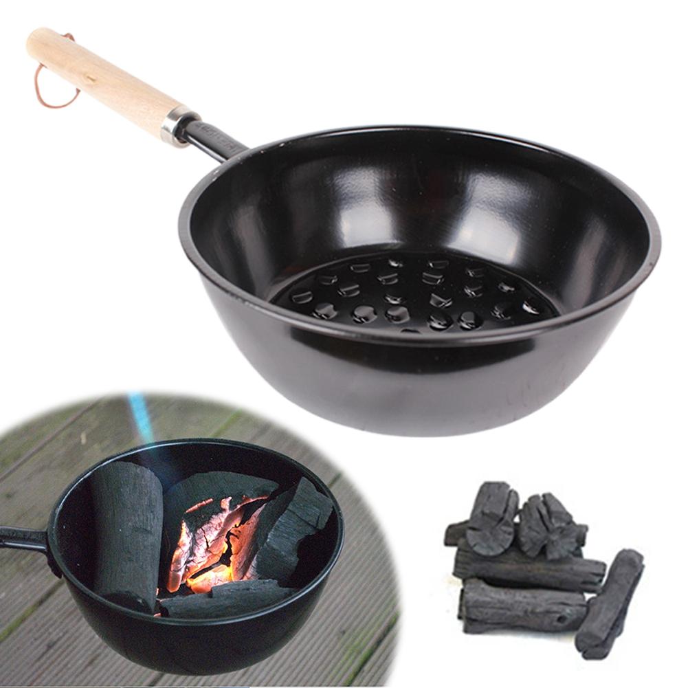 Charcoal Chimney Starter - ポータブル屋外ストーブ炭火鍋屋外キャンプ用炭火スターターバーベキューミニグリルラック裏庭ピクニック用炭スターター