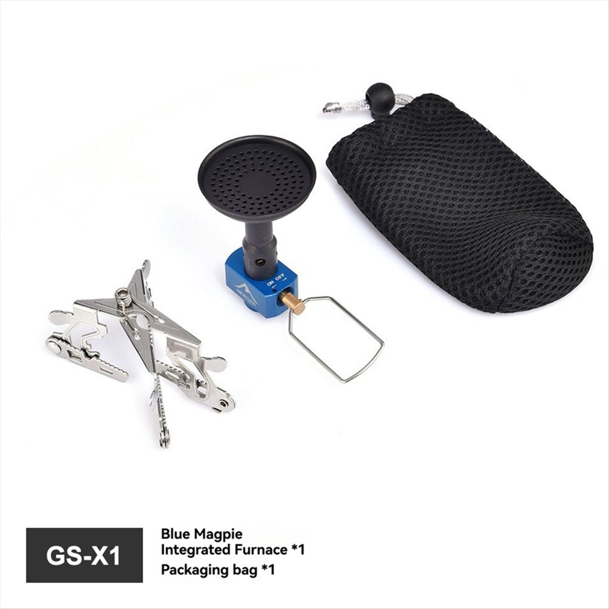 Camping Cooking Appliances - ABJV アウトドアキャンプ用ガスバーナー 3300W イグナイター付き - キャンプやサバイバル用のポータブルストーブ