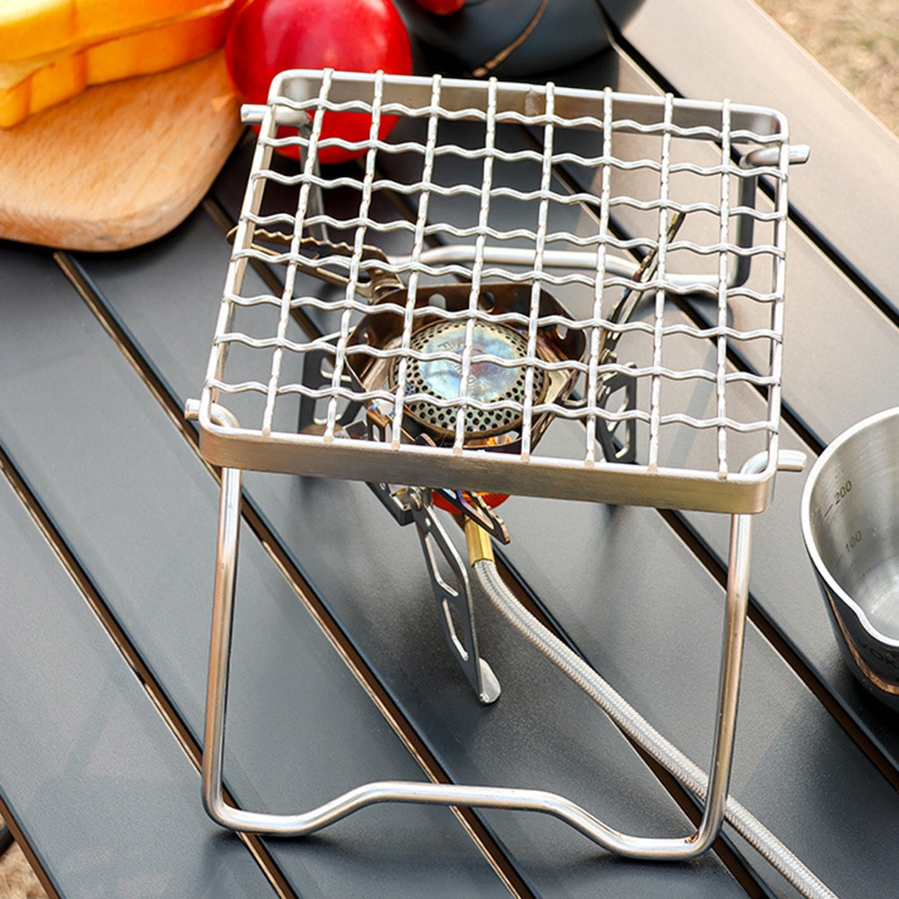 Camp Grill Portable Folding - ABGG-BBQ折りたたみ式グリル、グリルスタンド、ガス式屋外家庭用ポータブルミニキャンプファイヤー、キャンプピクニック用グリル