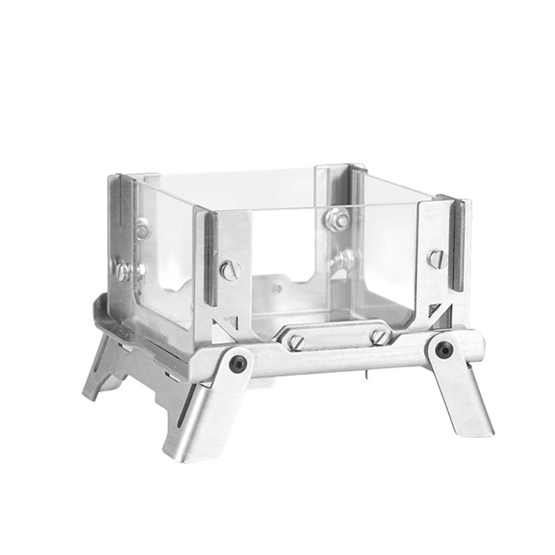 Camp Grill Portable Folding - M10K屋外キャンプヒーターポータブルグリルスタンドミニステンレス鋼バーナーポータブル折りたたみ式香炉ストーブ