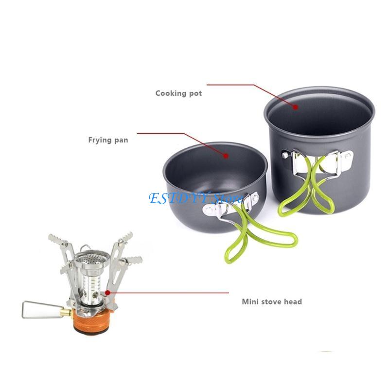 G6DE キャンプ調理器具キット アウトドア ガスバーナー  - Camping Cooking Easy のレビューと価格
