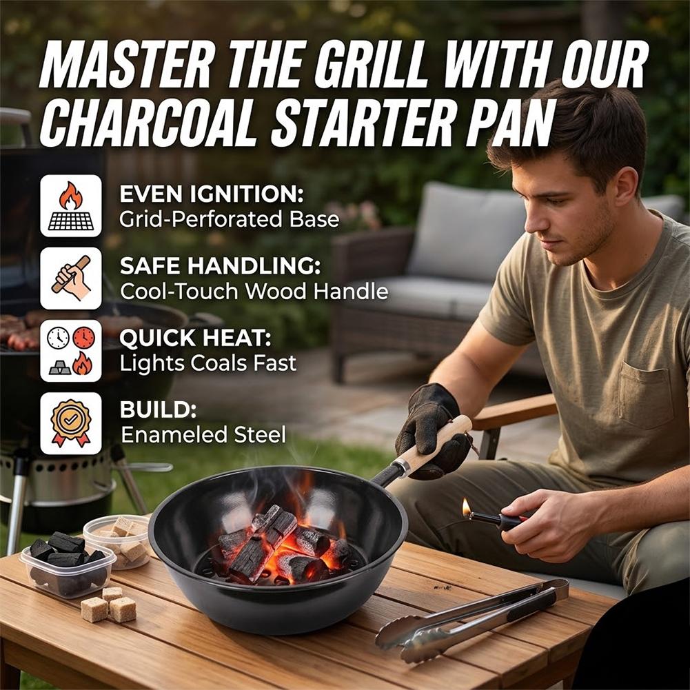 ポータブル屋外ストーブ炭火鍋屋外キャンプ用炭火スターターバー - Charcoal Chimney Starter のレビューと価格