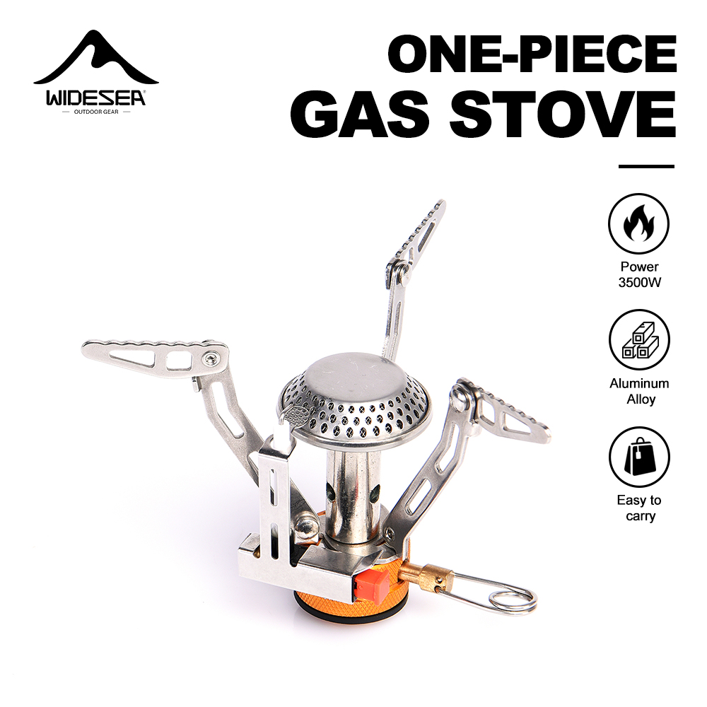 Widesea ワンピースガスストーブ 3500W アルミニ - Camping Cooking Easy のレビューと価格