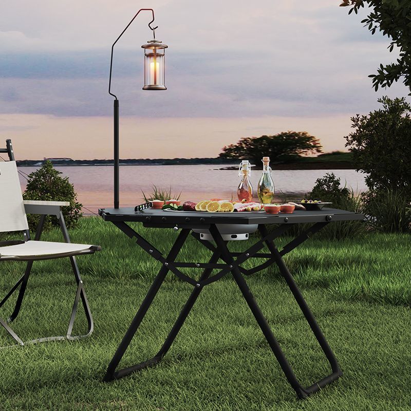 多機能ファイヤーピット折りたたみテーブルポータブルグリルデス - Camp Grill Portable Folding のレビューと価格