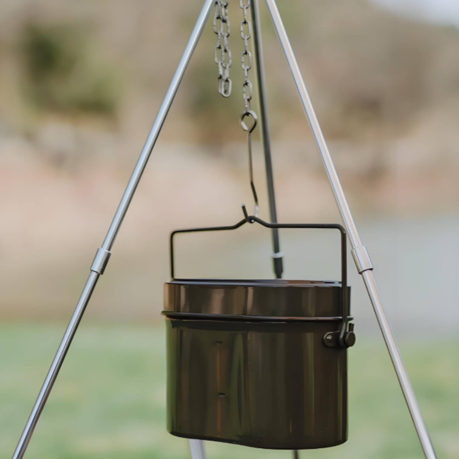 ドイツデザインの多機能3ピースキャンプクッキングセット、加熱 - Camping Cooking Box Set のレビューと価格