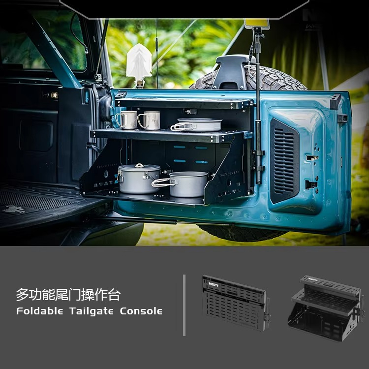 SUV、トラック、バン、キャンピングカー用テールゲート機能ワ - Van Camping Cooking のレビューと価格