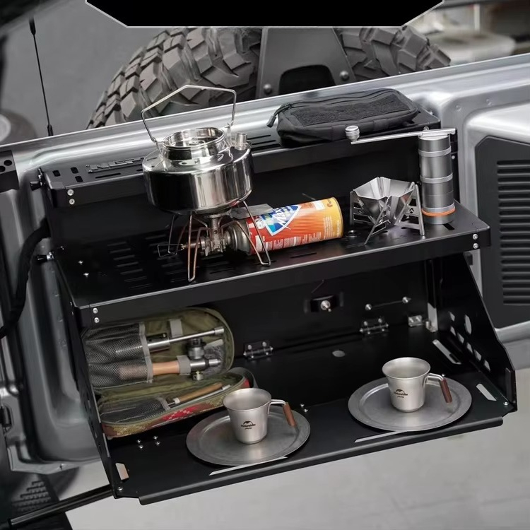 SUV、トラック、バン、キャンピングカー用テールゲート機能ワ - Van Camping Cooking のレビューと価格