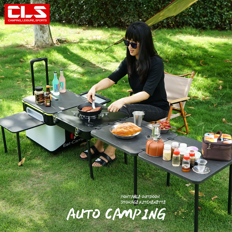 ポータブルモバイルキャンプキッチンテーブル、折りたたみ式屋外 - Camp Grill Portable Folding のレビューと価格