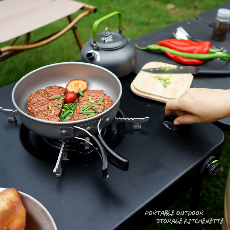 ポータブルモバイルキャンプキッチンテーブル、折りたたみ式屋外 - Camp Grill Portable Folding のレビューと価格
