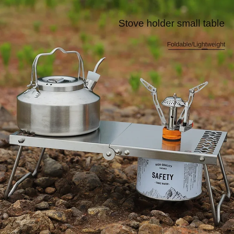 屋外ポータブルミニティーテーブルステンレス鋼スプライシング折 - Camp Grill Portable Folding のレビューと価格