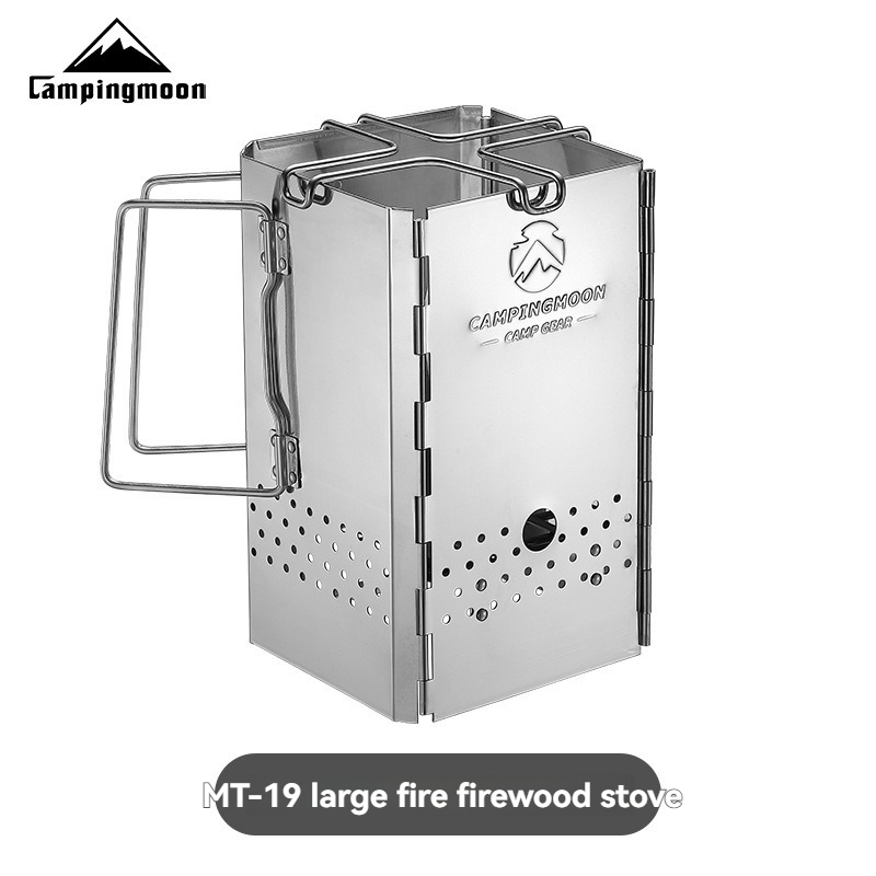 MT-18 CAMPINGMOON 折りたたみ式ポータブルイ - Charcoal Chimney Starter のレビューと価格