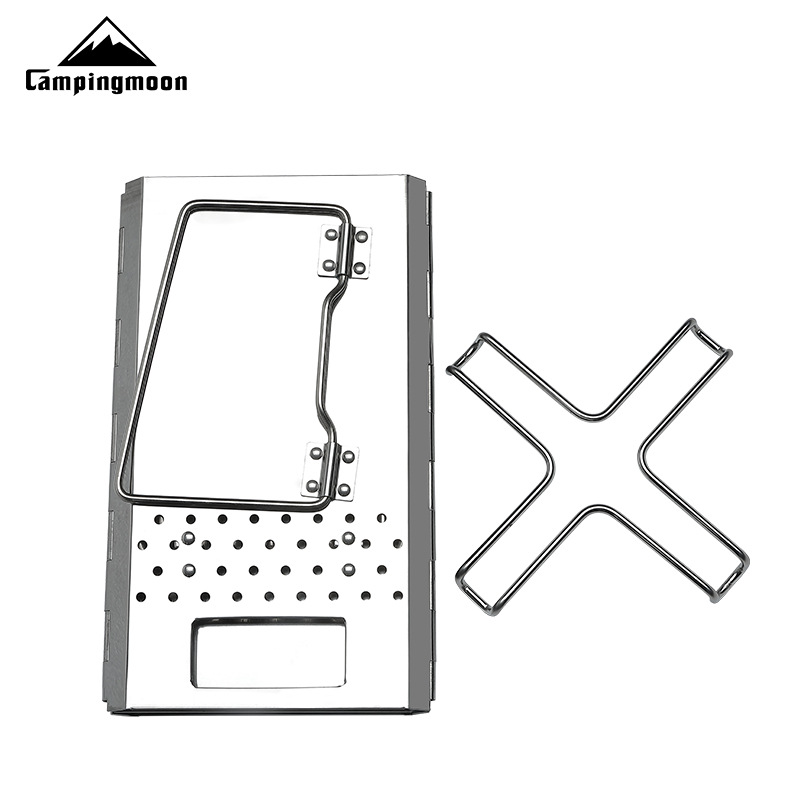 MT-18 CAMPINGMOON 折りたたみ式ポータブルイ - Charcoal Chimney Starter のレビューと価格
