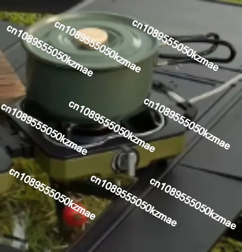 ポータブルダブルバーナーキャンプストーブ、ハイパワー折りたた - Camping Double Cooking Stove のレビューと価格