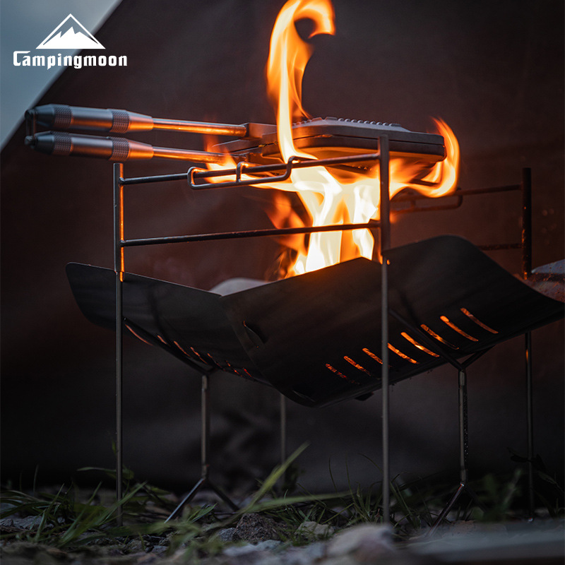 CAMPINGMOON SOLO-A4 アウトドアポータブル - Camp Grill Portable Folding のレビューと価格