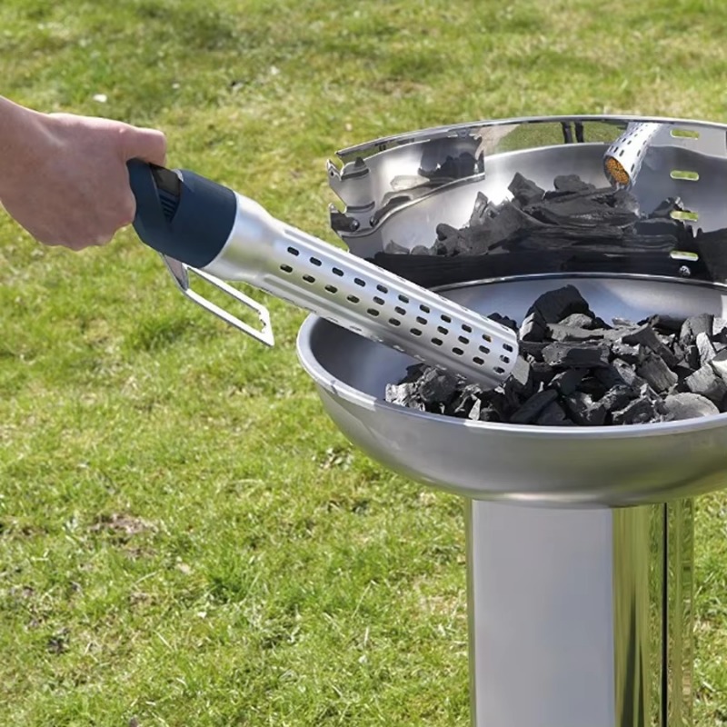 かまど喫煙者バーベキュースターターグリル、火災照明ツール、プ - Charcoal Chimney Starter のレビューと価格