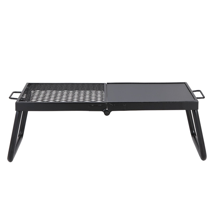 折りたたみ式キャンプファイヤーグリル ヘビーデューティースチ - Camping Cooking Over Fire のレビューと価格