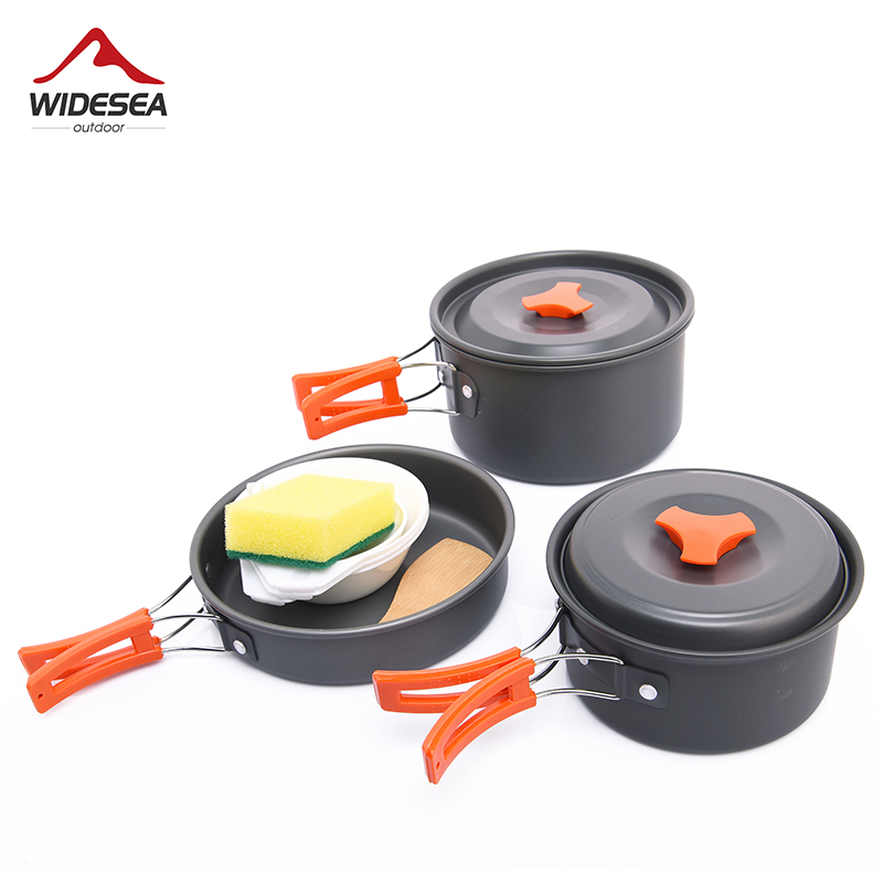 幅の屋外キャンプ調理器具セット、食器、調理カトラリー、調理器 - Camping Cooking Full Set のレビューと価格