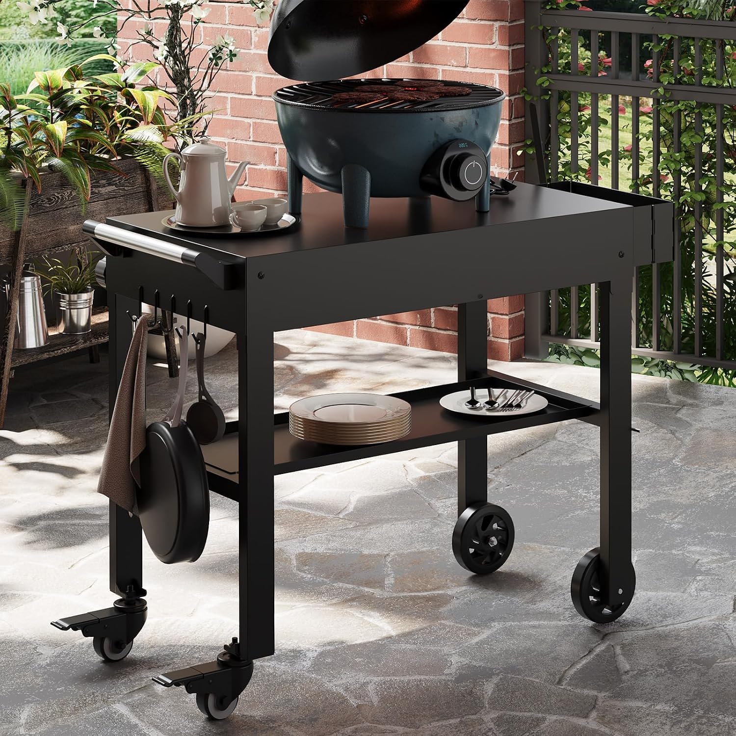 Tacleekii ポータブルグリルカート（ブラックストーン - Camp Grill Portable Folding のレビューと価格