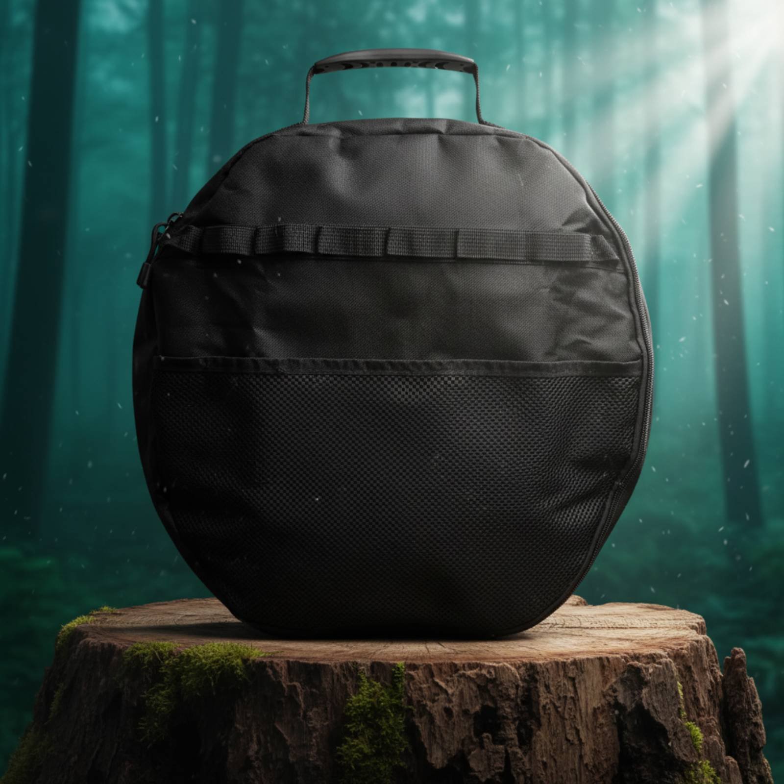 バーベキューパンオーガナイザーバッグ 厚手の丸型パンバッグ  - Camp Grill Portable Folding のレビューと価格