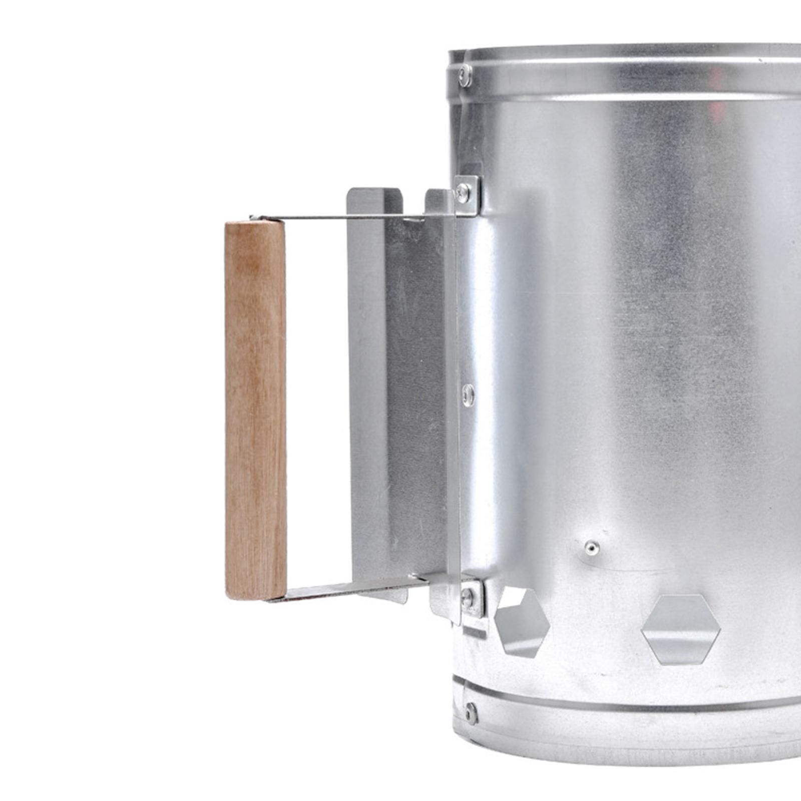 スチール急速火ライター、バーベキューコンパートメントスタータ - Charcoal Chimney Starter のレビューと価格