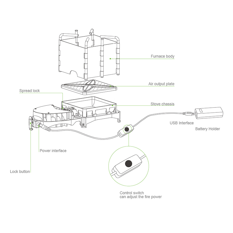 Brs-折りたたみ式屋外薪ストーブ、軽量薪炉、炭調理器、バー - Charcoal Chimney Starter のレビューと価格