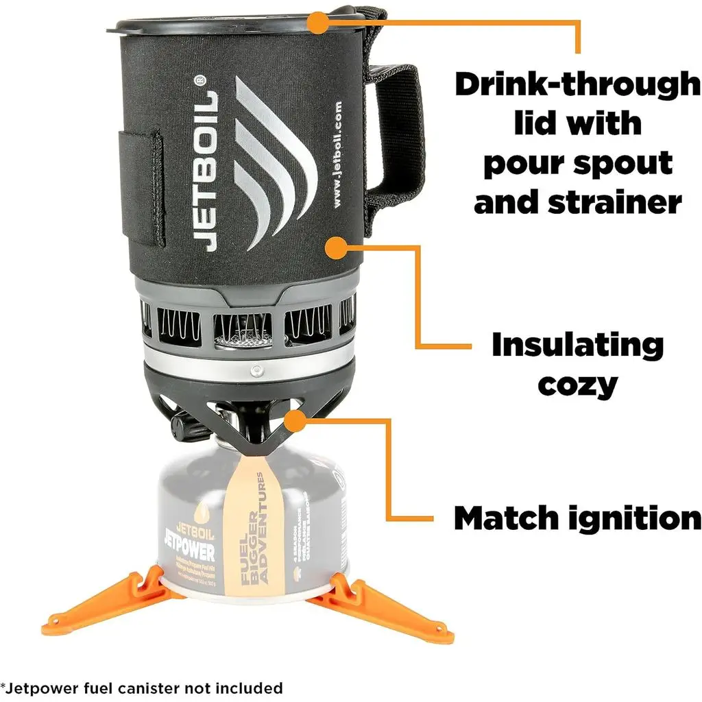 ジェットボイル ジップ キャンプストーブ クッキングシステム - Camping Cooking Jetboil のレビューと価格