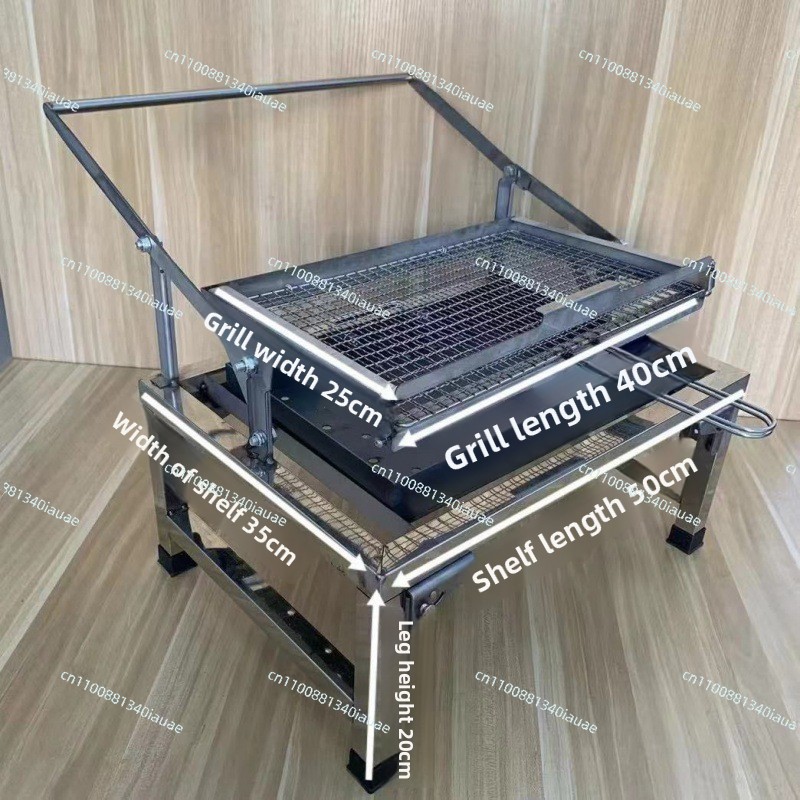 家庭用ポータブルフリップグリル折りたたみ式キャンプ用新型ステ - Camp Grill Portable Folding のレビューと価格